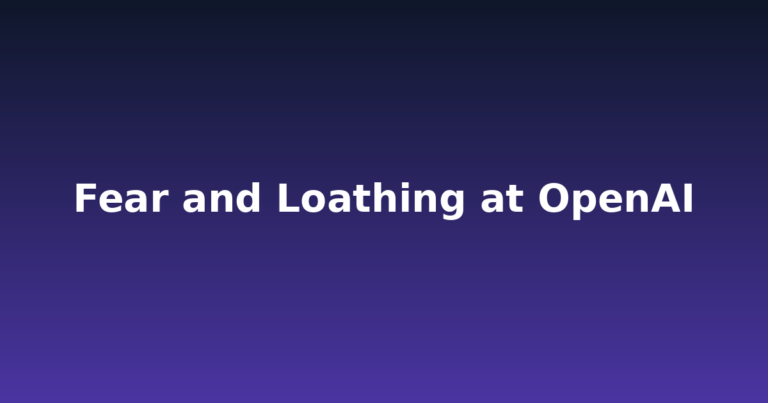 Fear and Loathing at OpenAI: Inside the 2026 Crisis